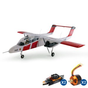 Hangar 9 OV-10 Bronco 20cc ARF with Landing Gear Set, Spektrum Avian Motors and ESCs Combo