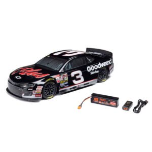 Losi 1/12 NASCAR RC Race Car RCR No. 3 GM Goodwrench Chevrolet ZL1 2S AWD RTR Brushed On-Road (Battery & Charger Included), Black